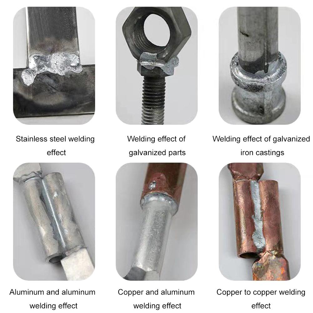 10pcs Powder Cored Aluminum Welding Rod Easy Aluminum Welding Rods No Need Solder Powder Soldering Tool Accessories