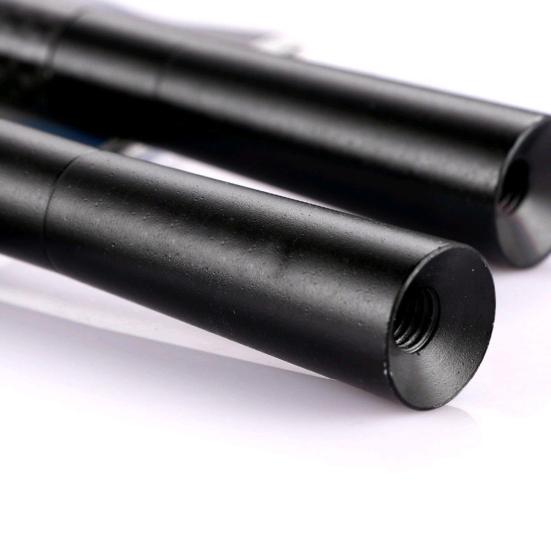 Antenă FM din fibră radio din aluminiu, din aliaj de carbon, cu stil universal de 12 cm