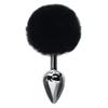 Anal Toy Butt Plug Smooth Touch από ανοξείδωτο ατσάλι Bunny Tail Πρωκτικό βύσμα Πρωκτικό σεξ Παιχνίδια για ενήλικες