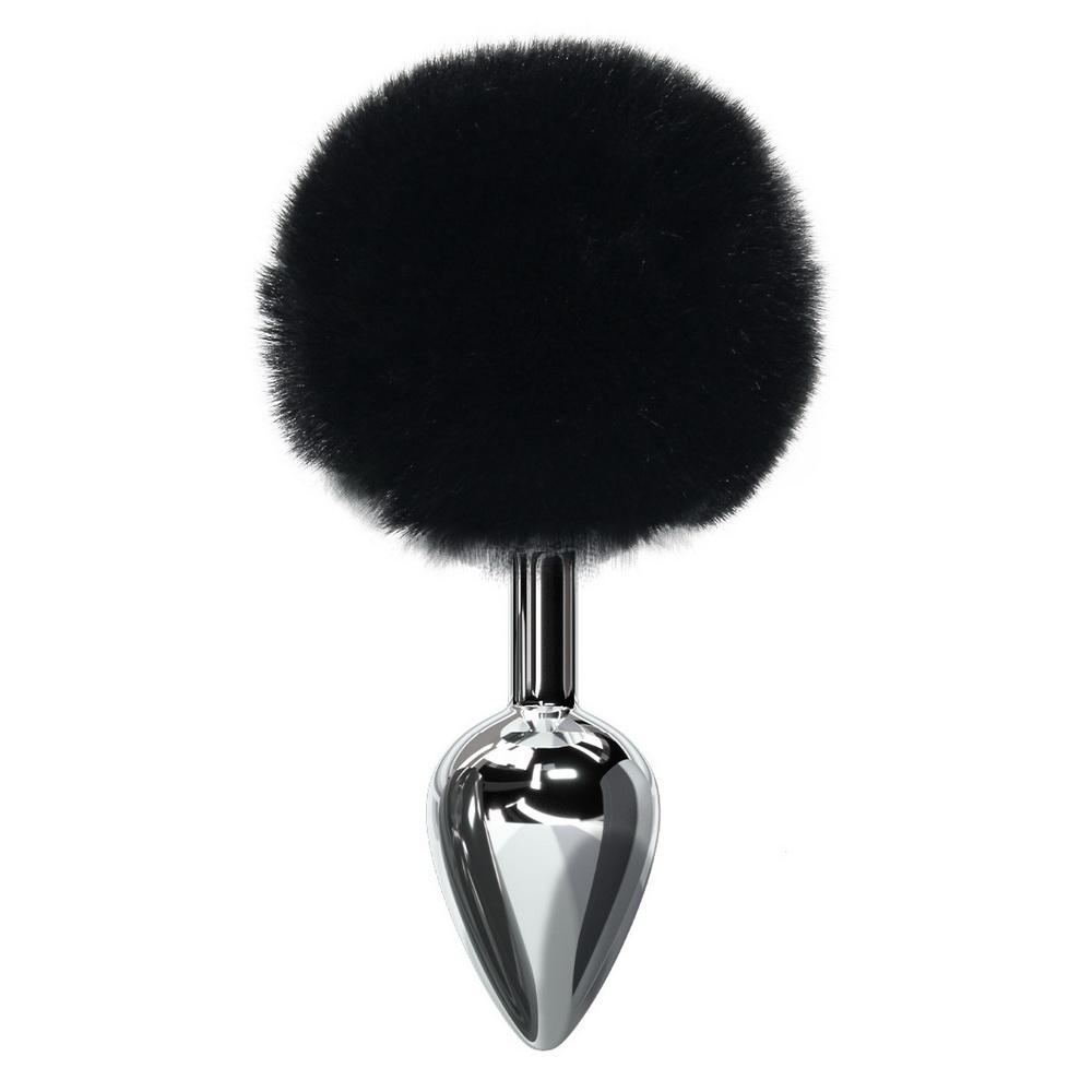 Anal Toy Butt Plug Smooth Touch από ανοξείδωτο ατσάλι Bunny Tail Πρωκτικό βύσμα Πρωκτικό σεξ Παιχνίδια για ενήλικες