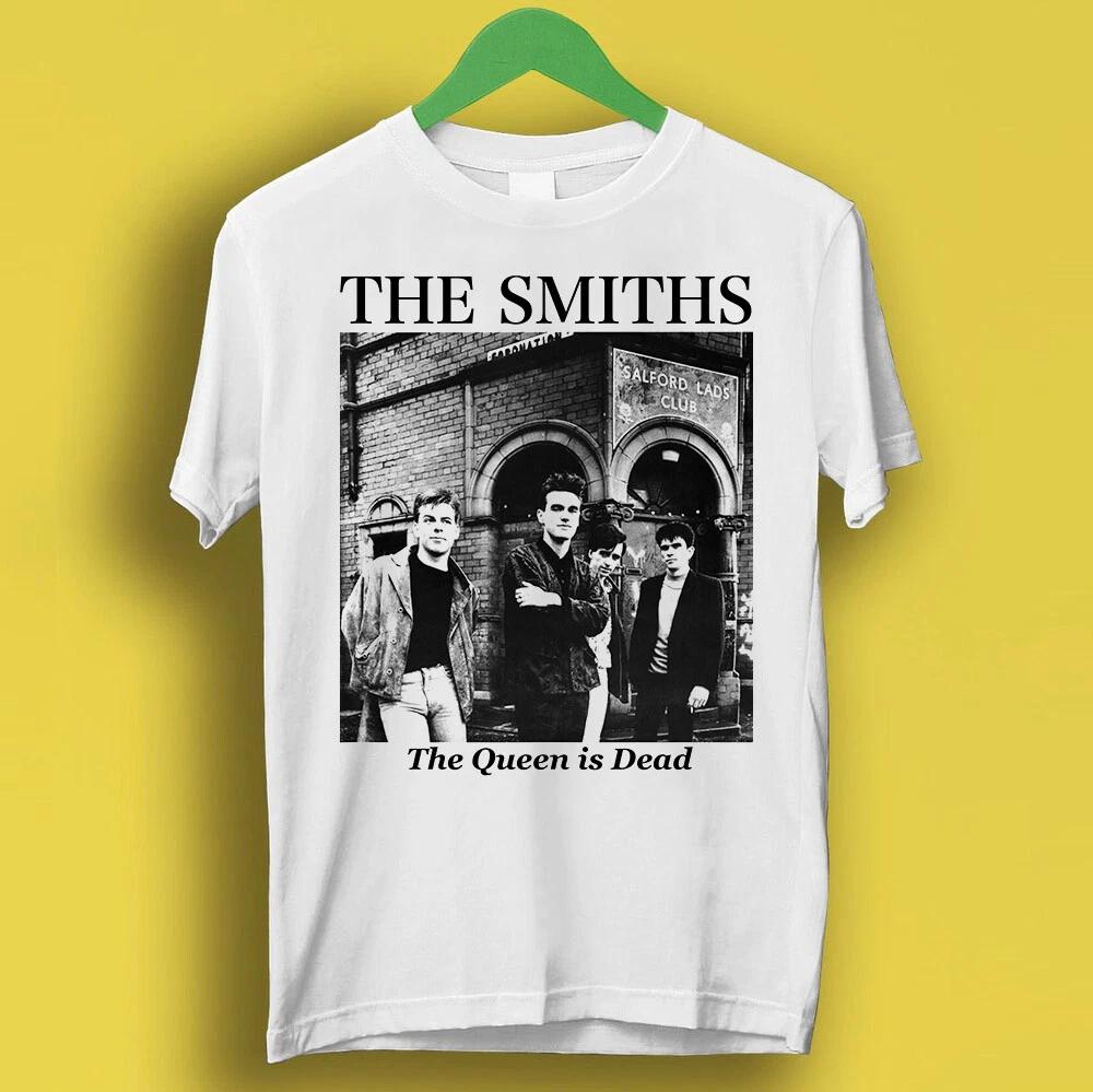 The Smiths The Queen Is Dead Панк Подарок Футболка Музыка Музыка Винтажная Футболка P1172 S