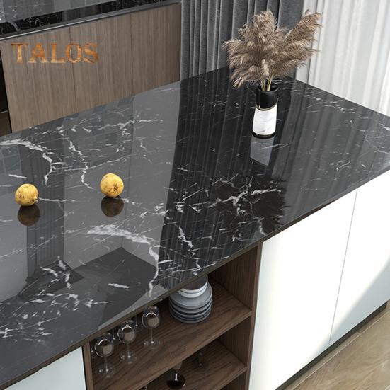 Kitchen Countertop Stickers Marble Pattern Cabinet Shelf Drawer Liner Self Adhesive Waterproof Stickers for Washbasin Countertop