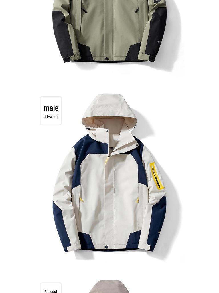 Unisex Waterproof Windbreaker: Spring/Autumn Thin Style, Custom Logo for Group Orders