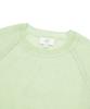 COVERNAT WOMAN Sheer Round Neck Knit Light Lime