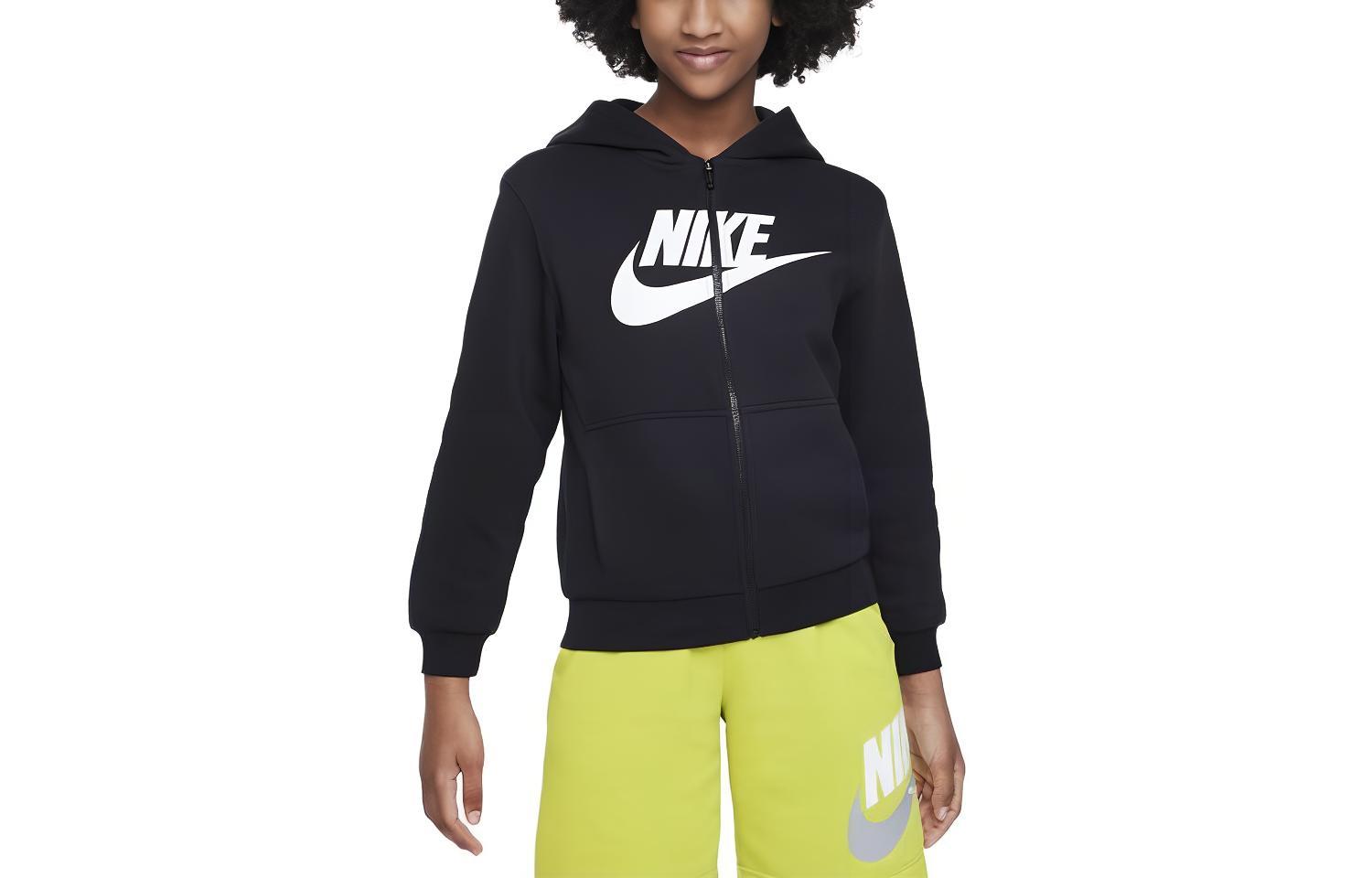 Nike Sweatshirt Sportswear Club Fleece Black Kids FD2990-010 L