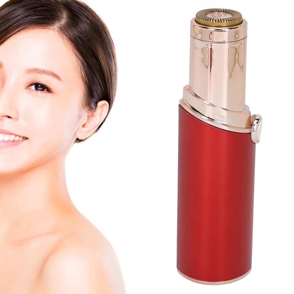 Épilateur électrique pour femmes, rechargeable par USB, rouge