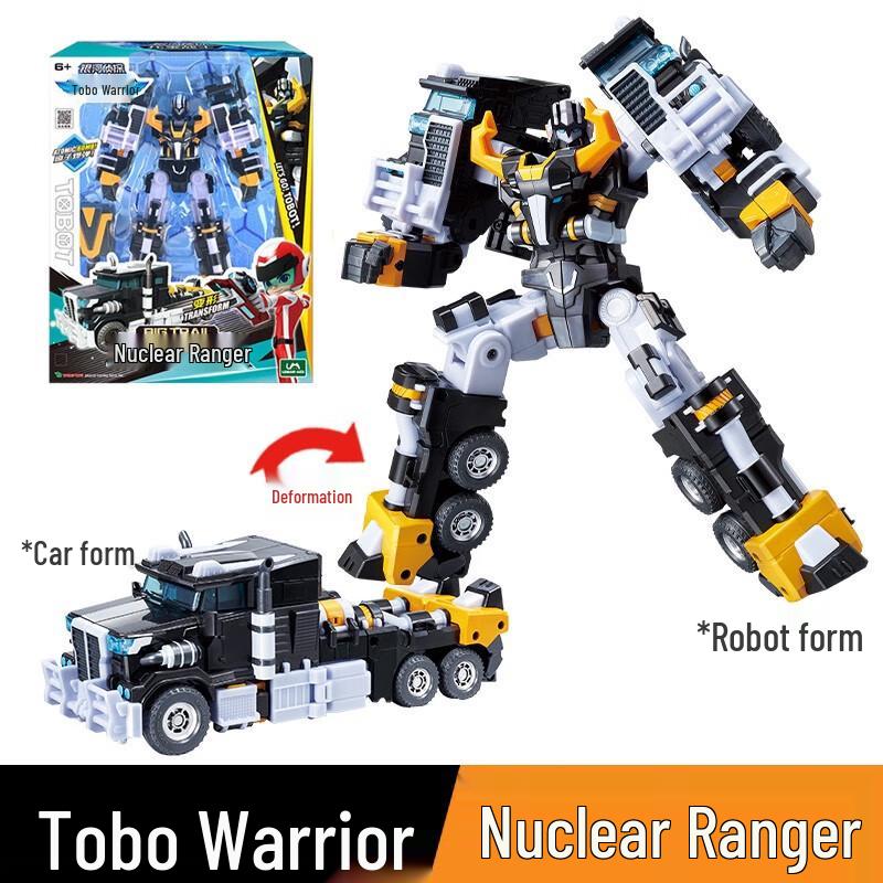 Tobot Warriors Transforming Car Robot Toy - Galaxy Detectives Sonic Thunder for Boys