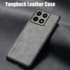 Mi14t 14tpro  Sheepskin Leather Case For Xiaomi Mi 14t Pro 5g Business Retro Protect Back Cover On 14 T Xiaomi14t Shell