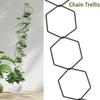 Chain Trellis Plant Climbing Trellis Garden Wall Trellis Waterproof Plant Vine Support Versatile House Planting Accessories
