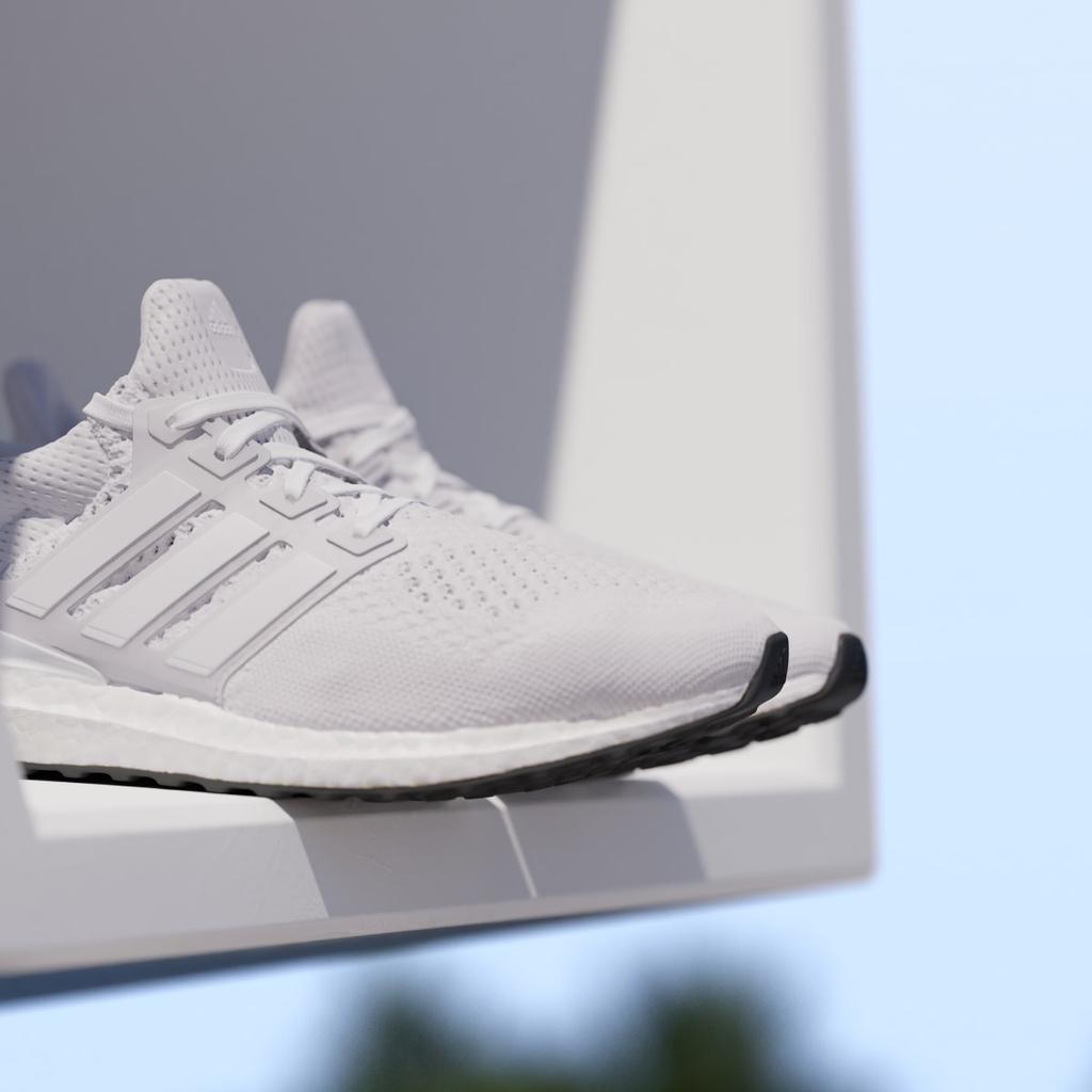 adidas Ultraboost 1.0 HQ4202 Men's Sportswear Sneakers Cloud White / Cloud White / Cloud White