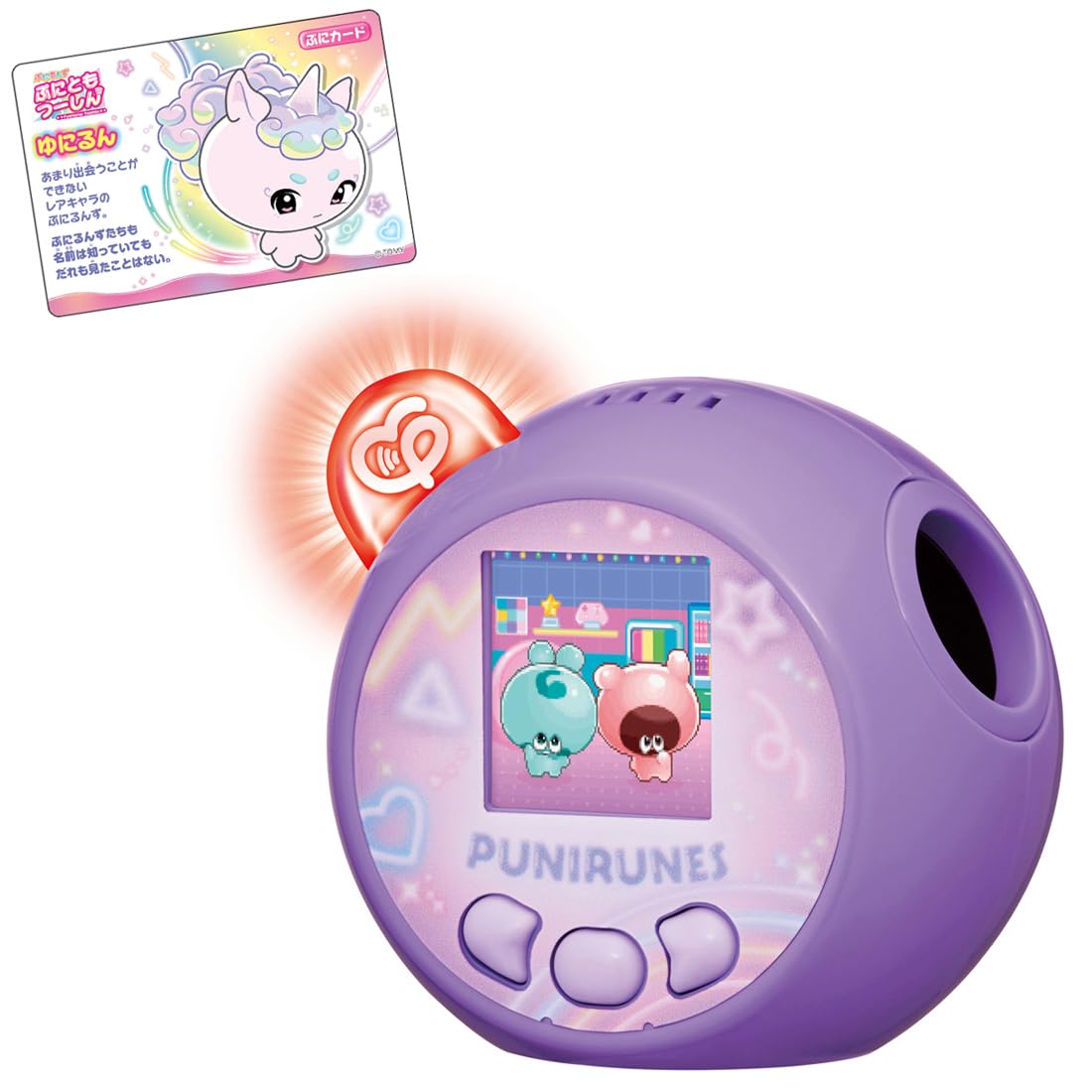 

manufacturer Takara Tomy Punirunzu Puni Tomotsushin Purple with Puni Card [With benefits] фіолетовий
