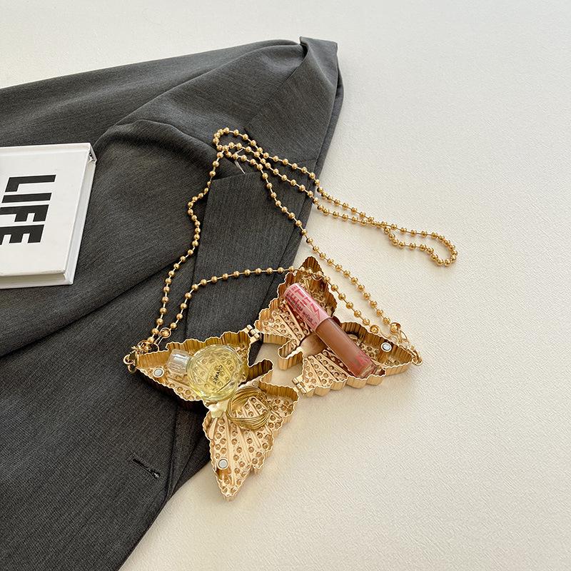 2024 Women's Rhinestone Butterfly Mini Shoulder Bag