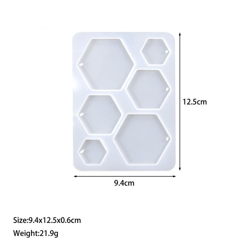 DIY Silicone Mold for Resin Pendant and Earring Ornaments