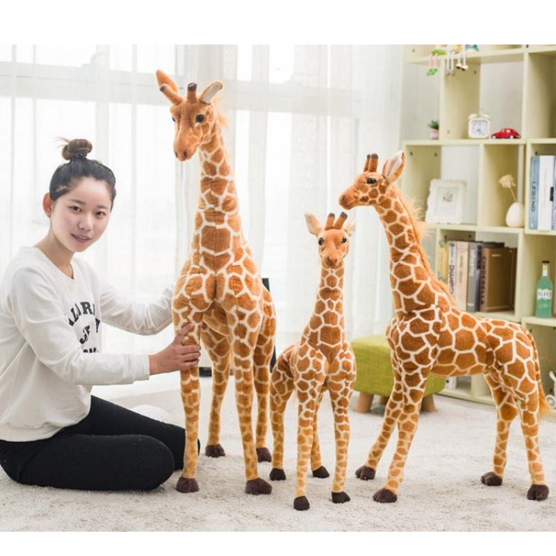 Realistic Giraffe Plush Toy For Kids Perfect Photo Prop And Gift For Birthdays And Holidays