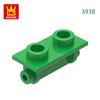 322 Stück/Los 3938 1x2 Scharnier Premier Platte Bausteine Moc Technische Komponenten Funktioniert Mit featuring Steine DO-IT-