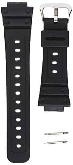 Casio GW-5000 Soft Urethane Strap with Spring Bars