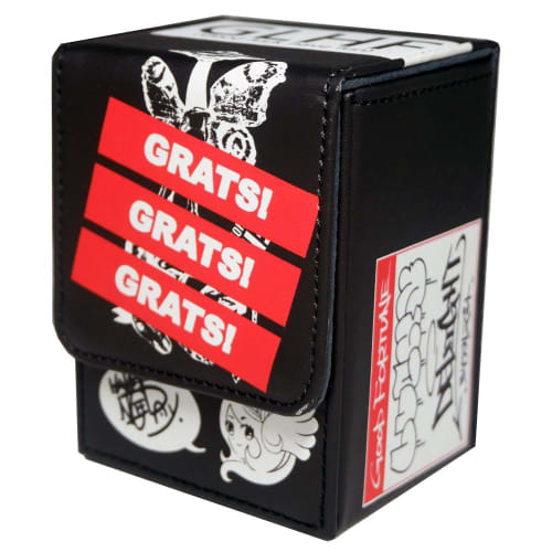 

Lin PU Leather Deck Case GRATS! Deck Case II for Card Games, Holds 75 Double-Sleeved Cards or 60 Triple-Sleeved Cards