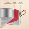 Yinbai Stainless Steel Hammered Hot Pot