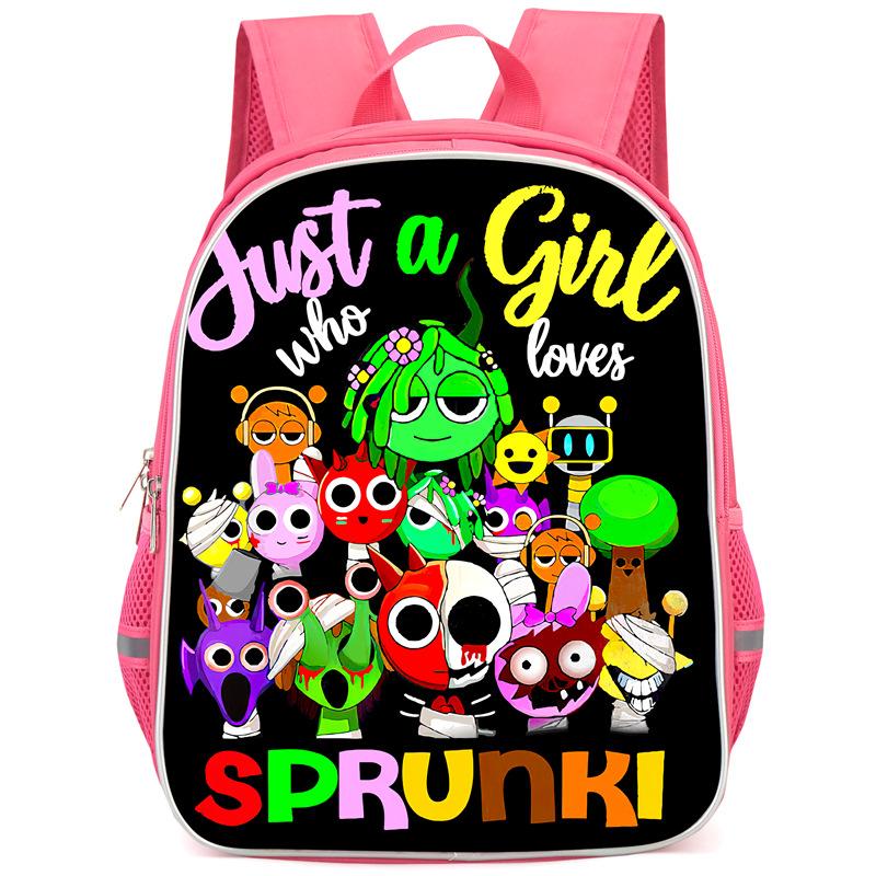 Rhythm Box Sprunki Hra Anime Batoh Studentský Školní Taška Počítačová Taška