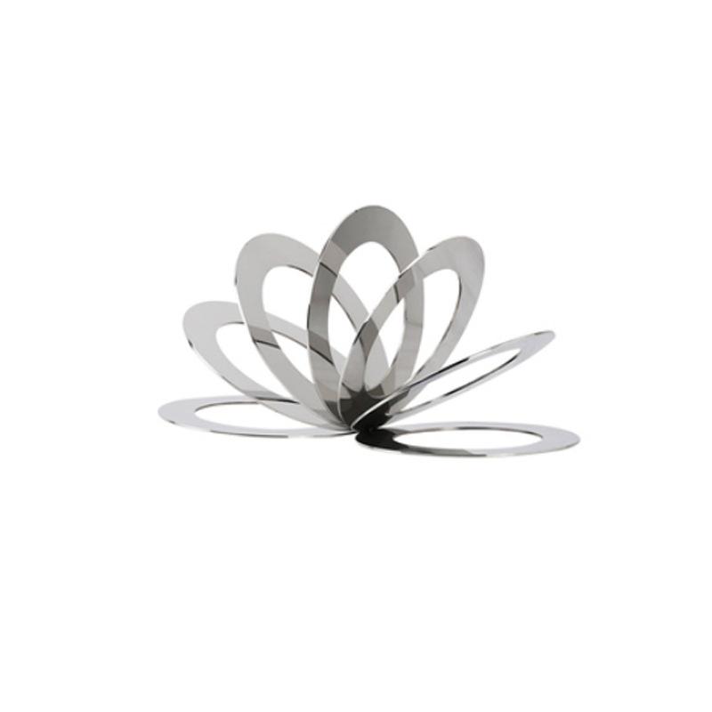 Moderner leichter Luxus Kreativer geometrischer Ring Offener Bildschirm Metall Weiche Dekoration Modell Wohnzimmer Couchtisch TV-Schrank Dekoration gray