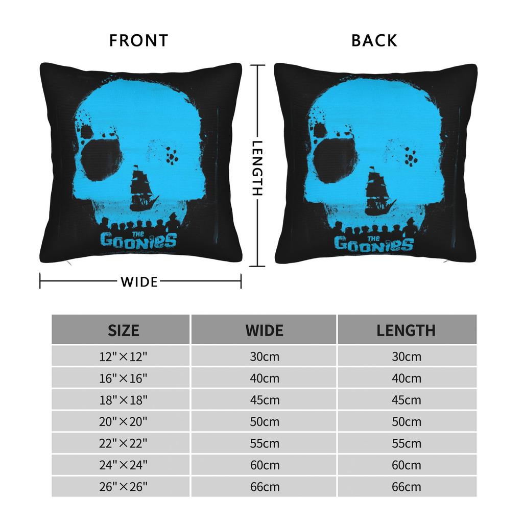 The Goonies Never Say Die Pillow Cover Custom Cushion Cover Funny Pillow Case For Wedding Party Home Decor