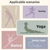 Damen Five-Finger Yoga-Socken Anti-Rutsch Ballettsocken Elastisches Fußgewölbe-Stützband Sorgt für einen sicheren Halt und verhindert ein Abrutschen