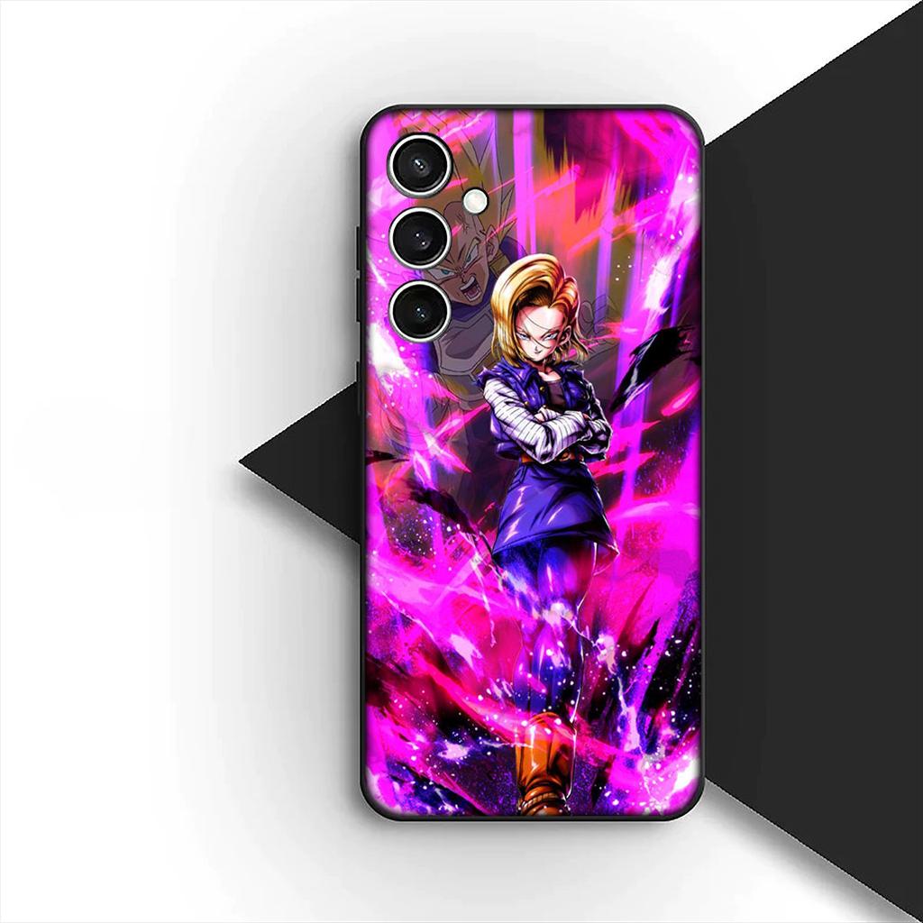 Cover for Xiaomi Redmi 15 15C A3 A4 A5 9A 9C NFC Note 9 8 9T 8T Pro Casing Phone Case Comics Android 18 Dragon Gokus Ball