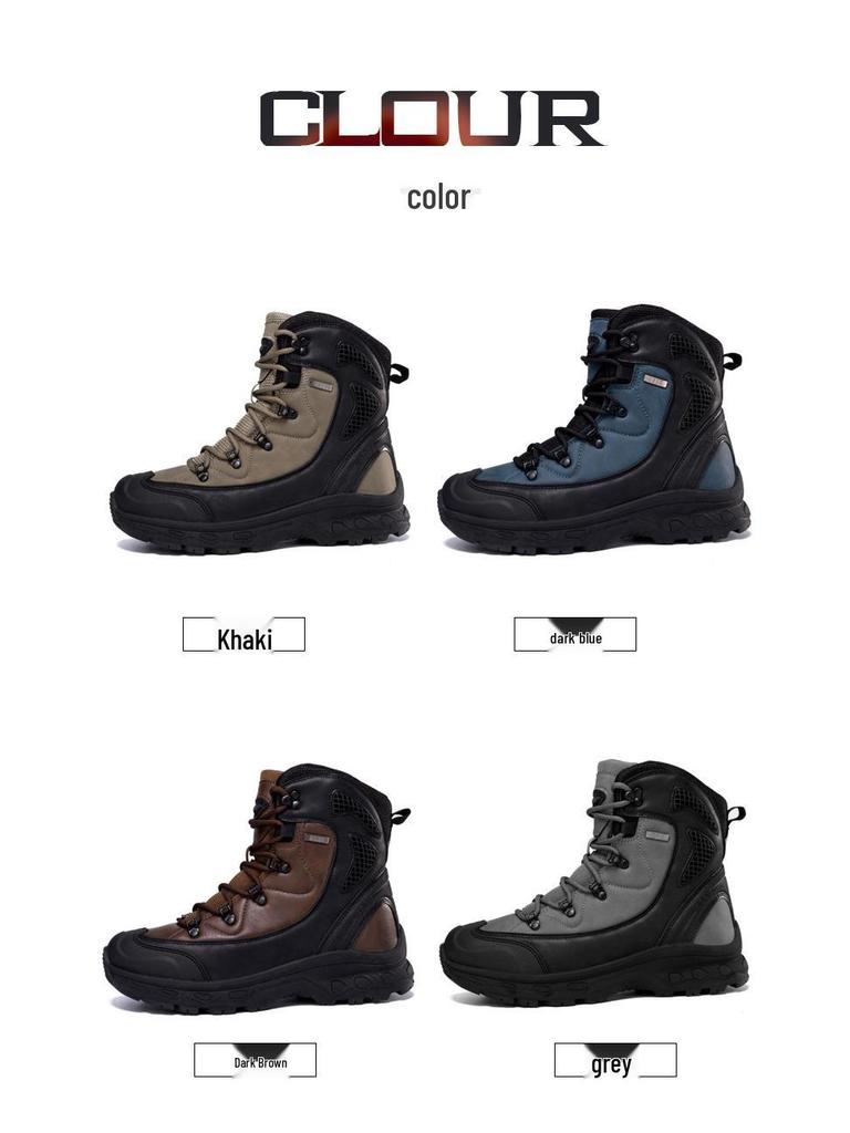 Pánské 2023 Delta taktické boty středního střihu odolné proti opotřebení pro venkovní turistiku a vojenské použití