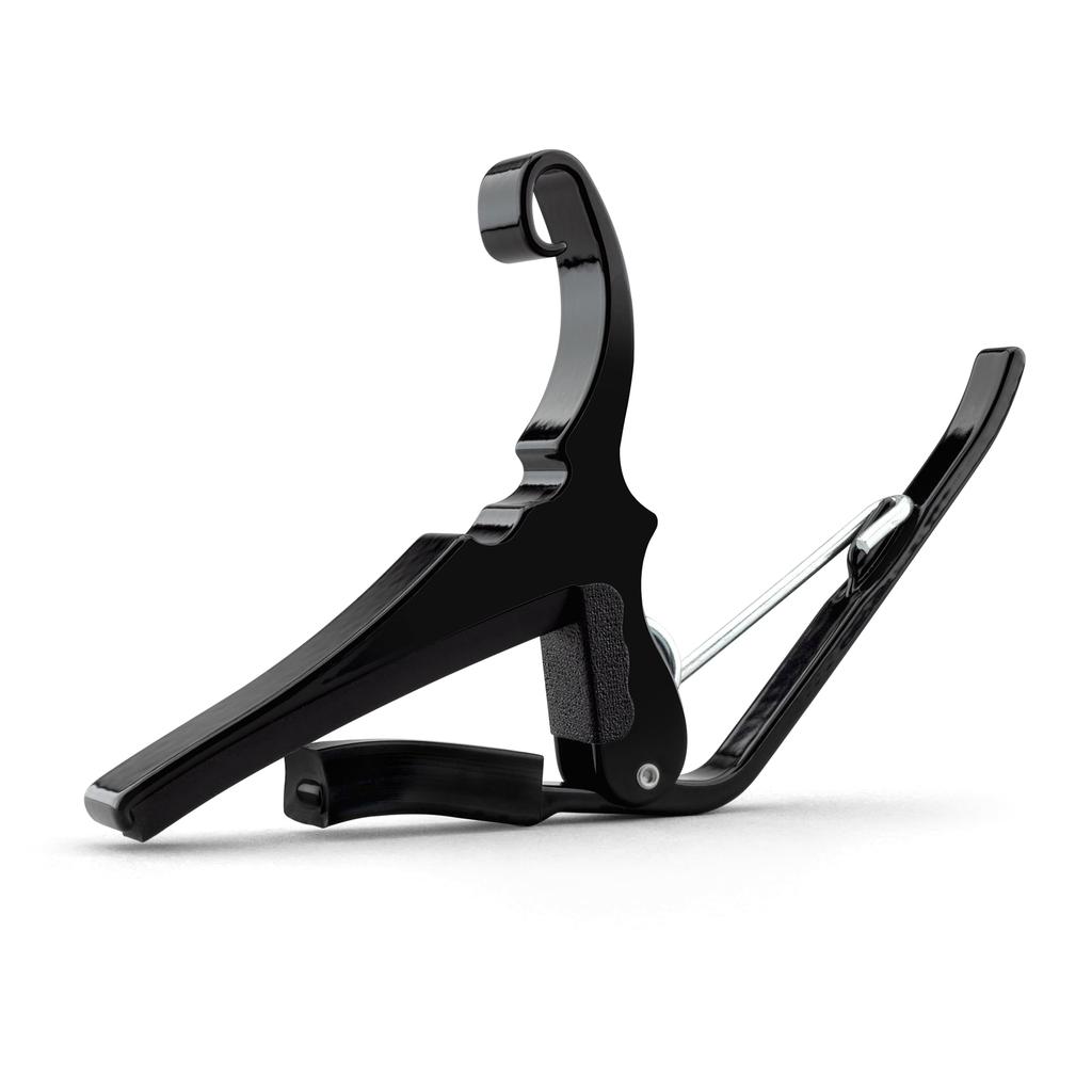Kyser Quick Change Capo for KG12B 12-String Guitars, Black,
