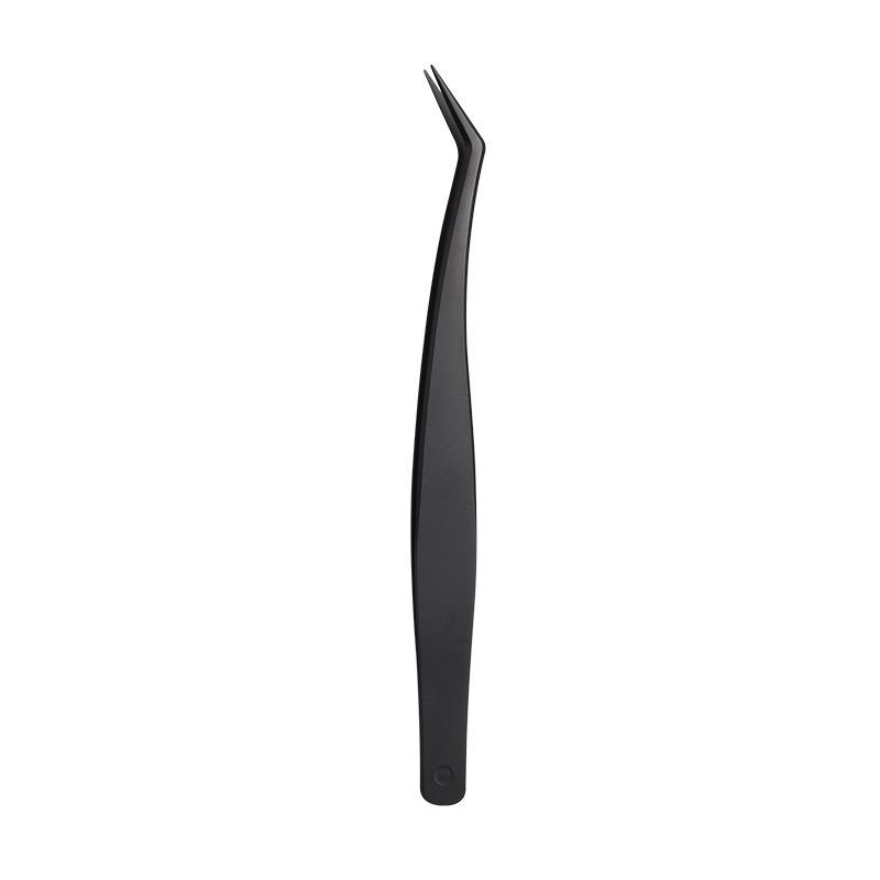 Gold Feather Anti-Stick Precision Eyelash Tweezers: Full Set for Beginner Beauty Lash Artists