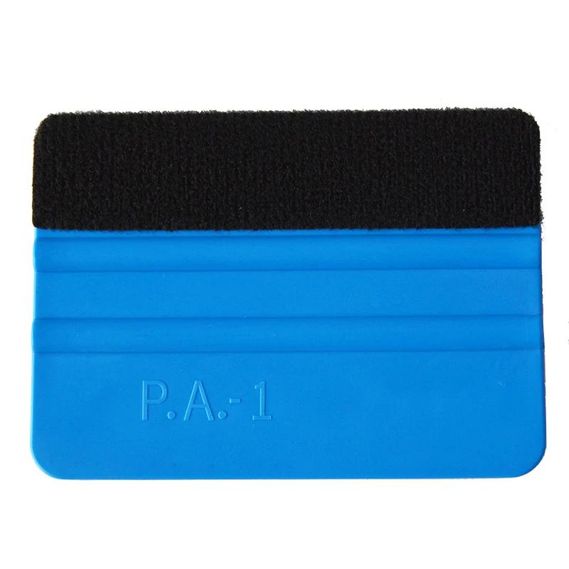 

Car Vinyl Wrap Film Squeegee Scraper Foil Wrapping Suede Felt Scraper Auto Car Styling Sticker Window Tint Tools Cleaning Blue