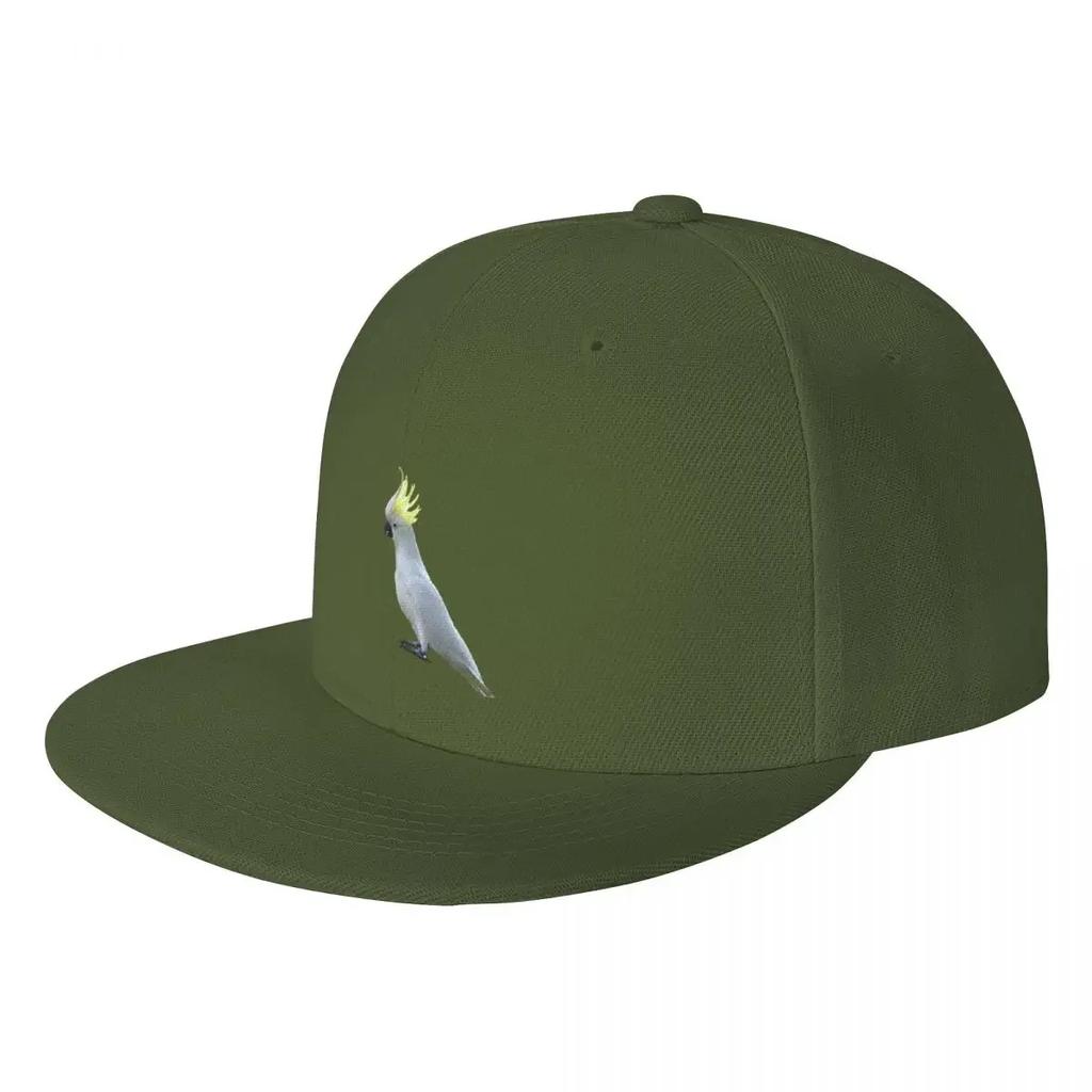 Umbrella Cockatoo Baseball Cap Fashionable Sunscreen Golf Hat Unisex Military Tactical Cap Trucker Hats For Unisex Womens