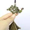 Metal Copper Wind Chime Copper Yard Garden Decoration Bell Feng Shui Pendant Town Lucky Fish Elephent Money Shop Doorbell Gift