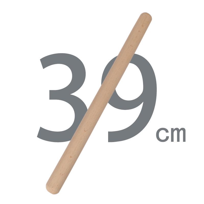 

Маленькая деревянная скалка для раскатывания теста для пельменей - Неокрашенное буковое дерево Инструмент для выпечки Large Round Pin белый/слоновая кость