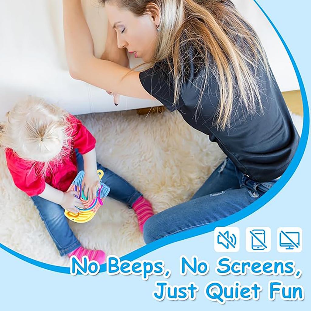Sensory Space Activity Board Decompression Board Silicone Children'S Day Puzzle Toy