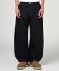 UNTAPPED STUDIO [2Pack] Washed Curved Wide Cotton Pants 4 Colors