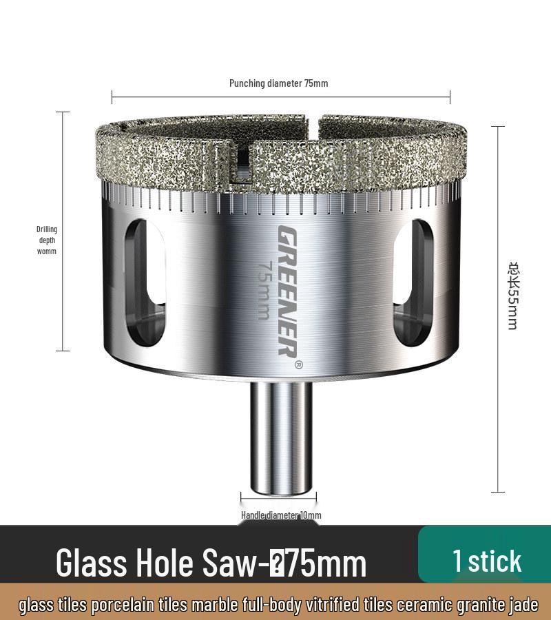 Green Forest Diamond Drill Bit for Tiles, Glass & Marble