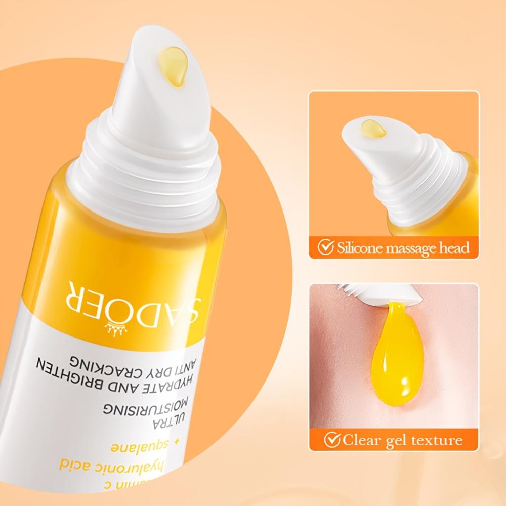 5X Vitamin C Lip Mask - Pink Tender Moisturizing Lip Balm, Hydrating and Brightening Lip for Dry Cracking Lips, Nourishing Lip Care|Vitamin C Lip Mask