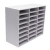 Storage Compartments, 24 Compartment Literature Organiser, Office Desk Organiser, Desktop File Holder,  Document Holder