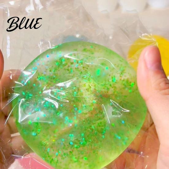 Anxiety Relief Gadget Colorful Squeeze Toy Slow-Rising Soft Fidget TPR Stress Relaxation Ball Decompression for Adults Kids Novelty Party Favor