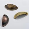 30pcs Furniture Hardware Wardrobe Drawer Pulls Retro Shell Handle Cabinet Door Knobs  Home Decor