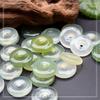 Jade Arhat Eye Pendant - Natural Ice Xiuyan Jade Necklace Accessories