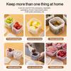 [Leakproof|Stackable] 7pcs Set Leakproof Stackable Food Storage Containers with Lids | Durable PP Material, Perfect for Meats, Fruits & Vegetables