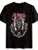 Vintage Rock Band Graphic T-shirt - Short Sleeve Crew Neck