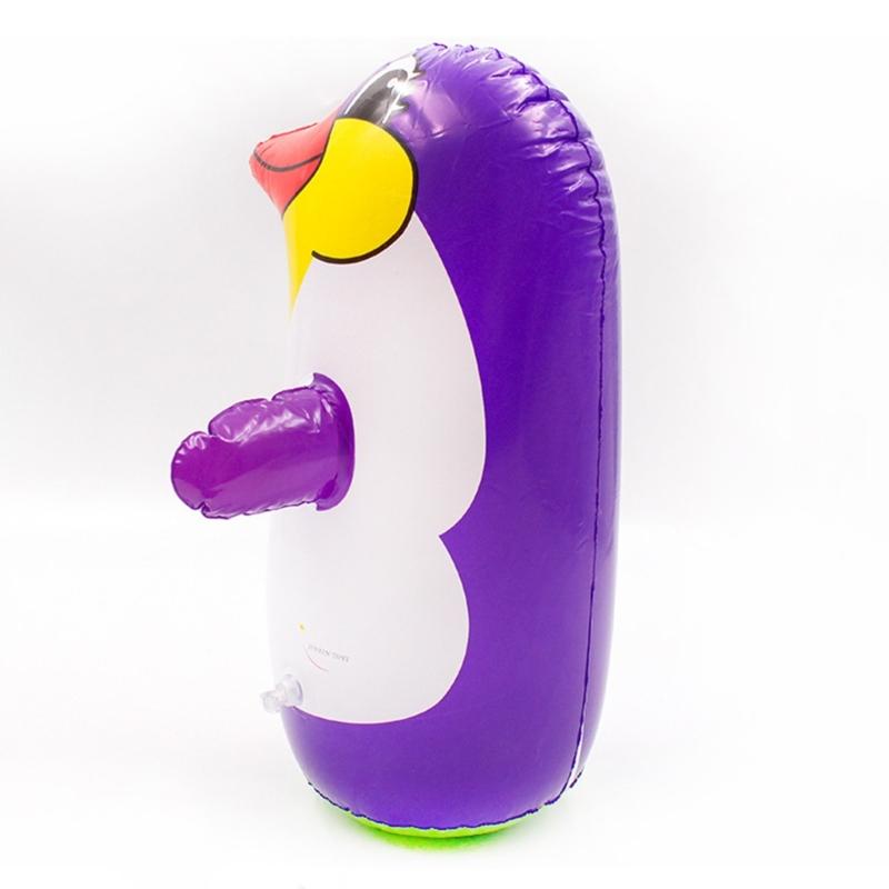 Inflatable Animal Toy Cute Penguin Toy Float Pool Animal Toy Funny Blow up Penguin Balloons for Kids Birthday Party