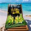 Borussia Dortmund Beach Towel High Absorbency Quickdry Comfortable Lightweight