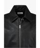 Studio Tomboy [Men] Synthetic Leather Zip-Up Jumper _Black_91M6361831