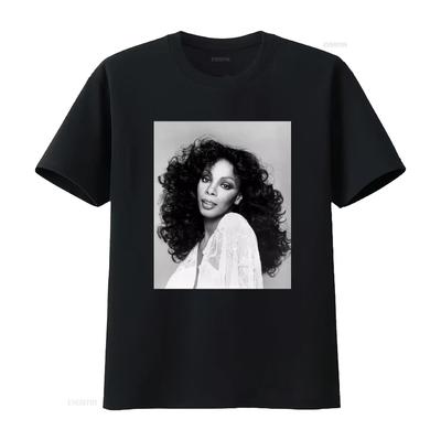 Vintage Donna Summers T-Shirt Größe S M L XL 2XL vintage Gewaschen Designer-Kleidung Unisex Streetwear Dehnbar Atmungsaktiv