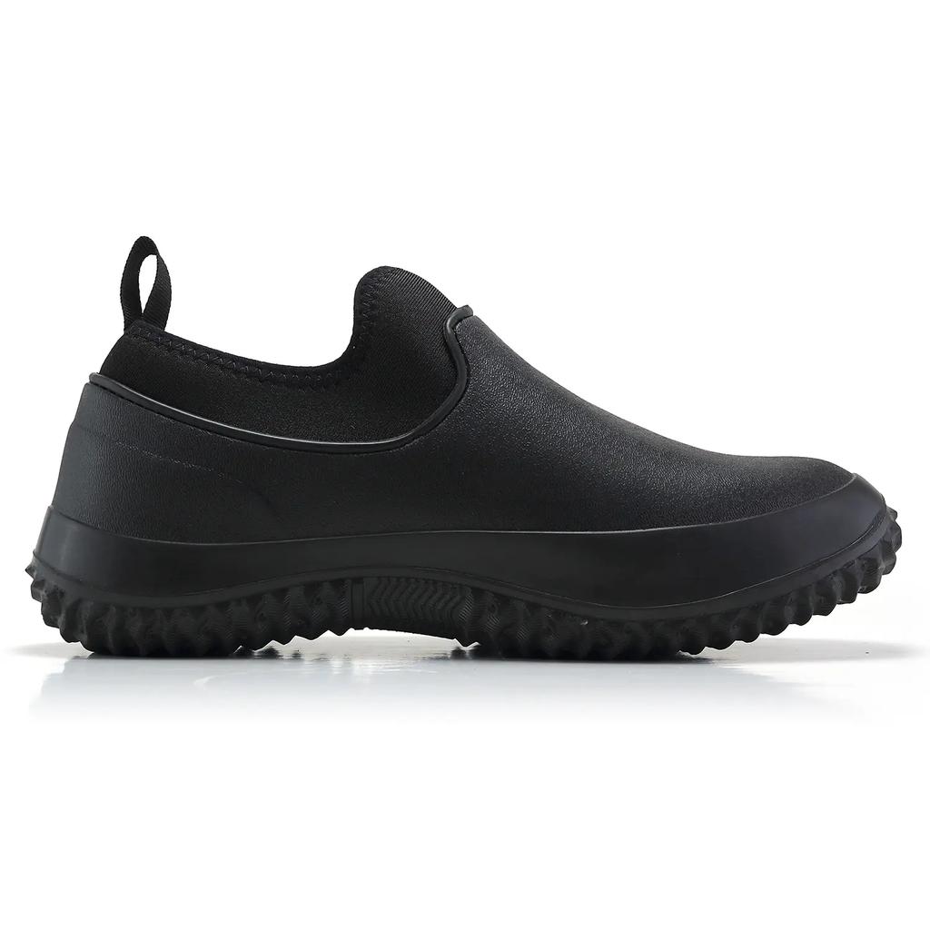 Men Chef Shoes Non Slip Work Sneakers Breathable Slip On Unisex Clogs Women Casual Walking Rain Shoes Plus Size
