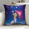 Popular Bbee And Puppycaters Cushion Cover Soft  EasyWash Pillow Case  Versatile for Couch Bed Travel and Office